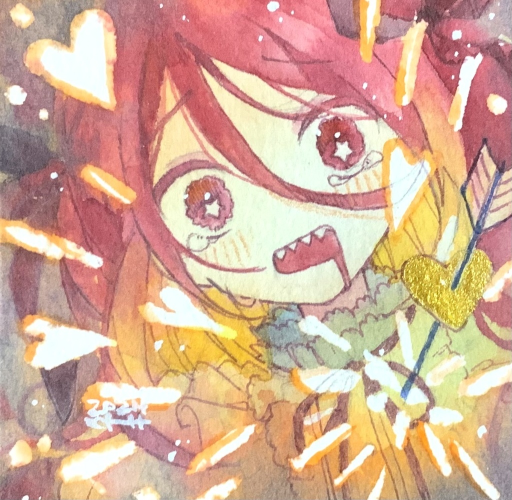 ミニ額原画(正方形)