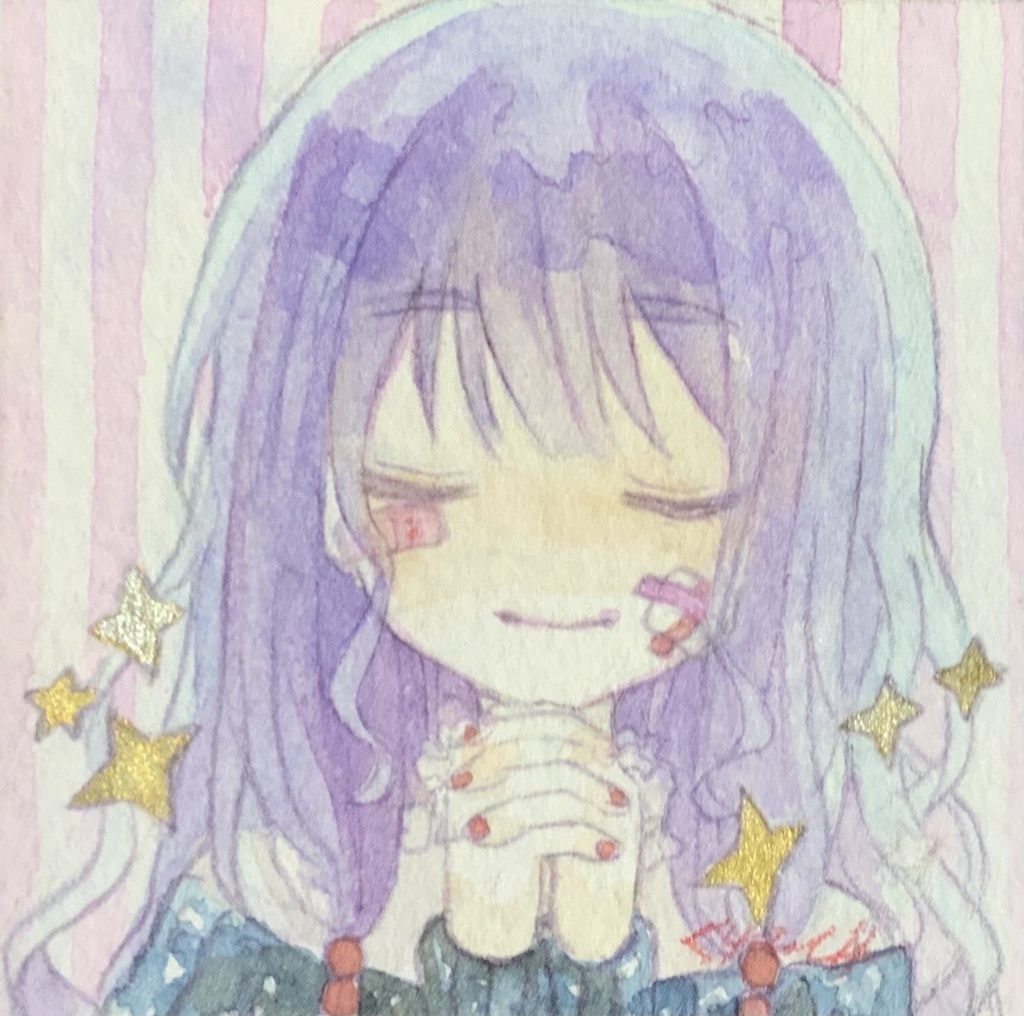 ミニ額原画(正方形)