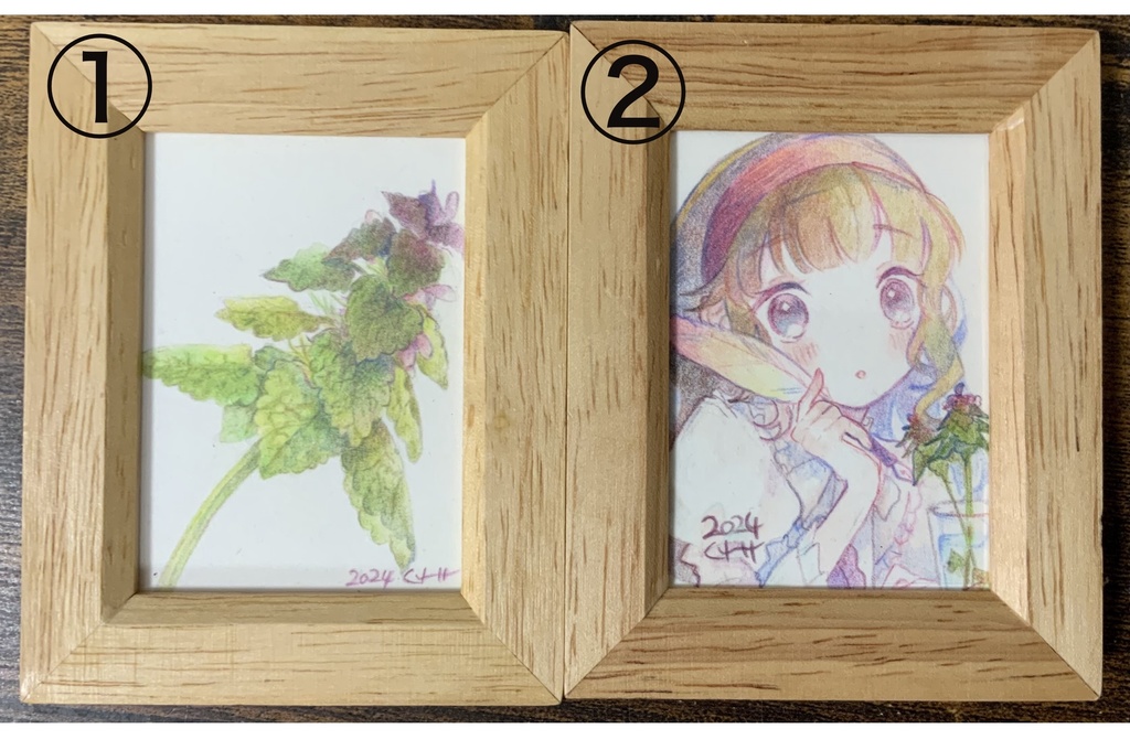 ミニ額原画（長方形）