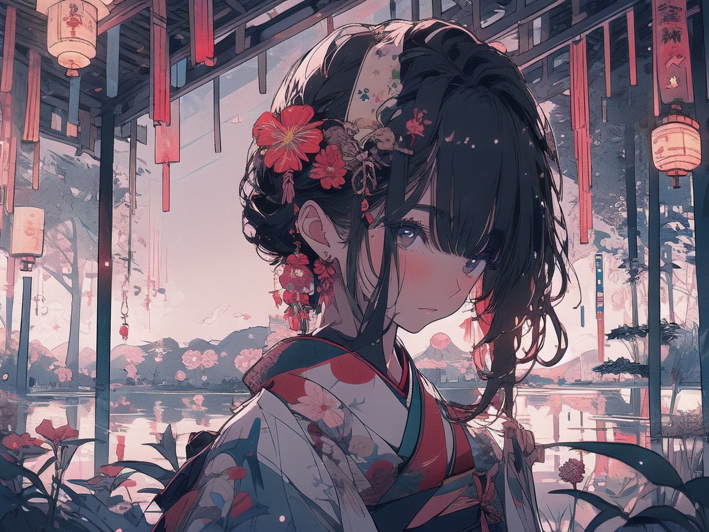 フリーBGM「鏡花水月」和風/作業用/配信用/Vlog/日常