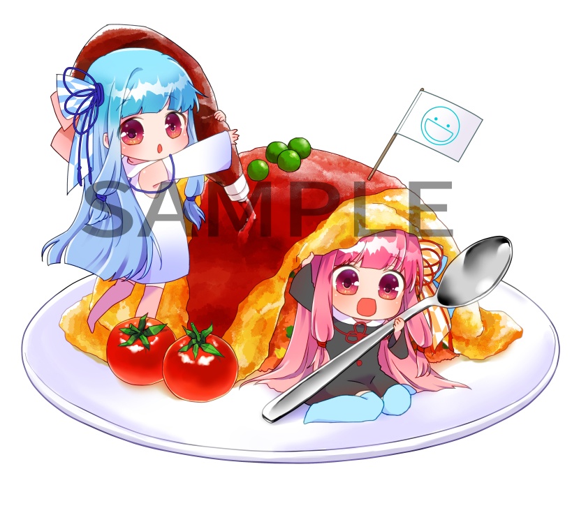 琴葉姉妹のつまみ食いアクリルキーホルダー【琴葉姉妹】