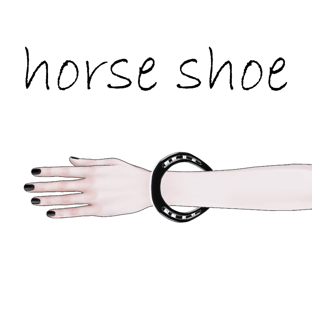 horse shoe ブレスレット/蹄鉄