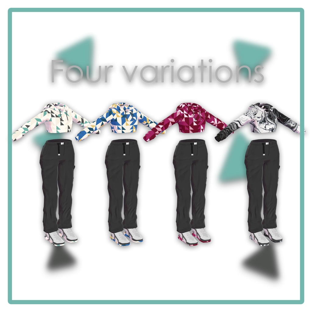 【Marycia / マリシア 対応衣装】Dreamer : hoodie set