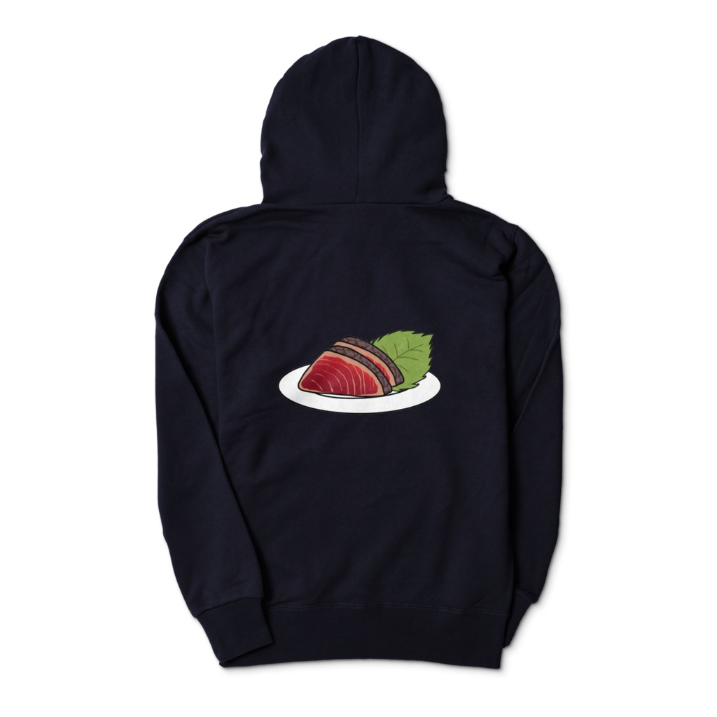 しんじょう君グッズ てへぺろパーカー(カツオのたたき)