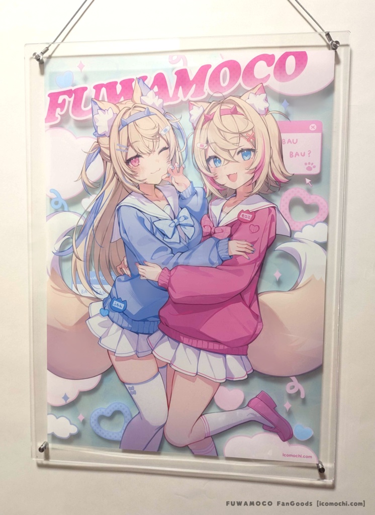 非公式FUWAMOCOクリアポスター