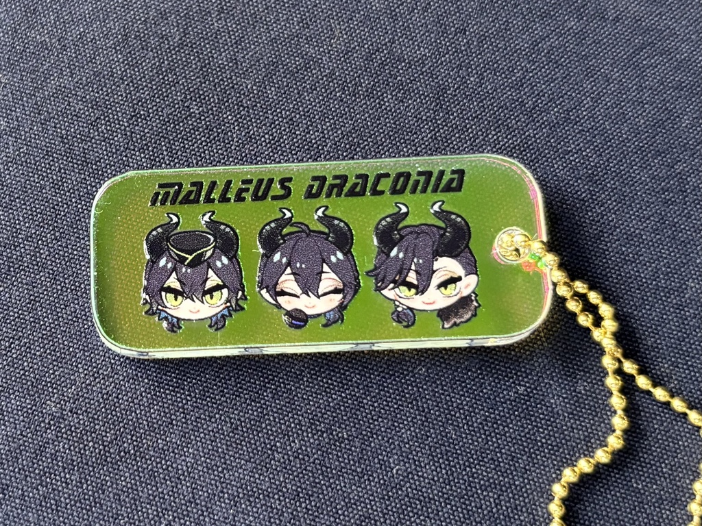 タグ風アクキー (マレウス)