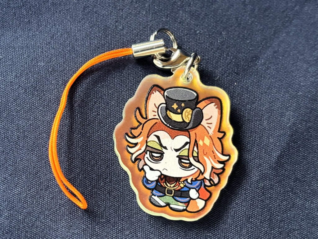 アクリルキーホルダー A