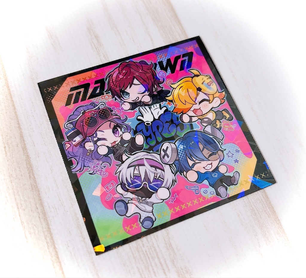 HYPE5ステッカー