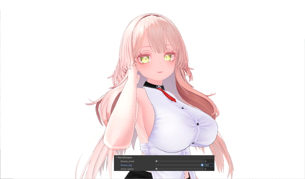 【セレスティア専用衣装】ホルターネックの衣装