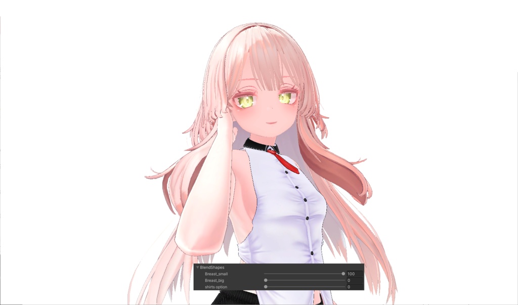 【セレスティア専用衣装】ホルターネックの衣装