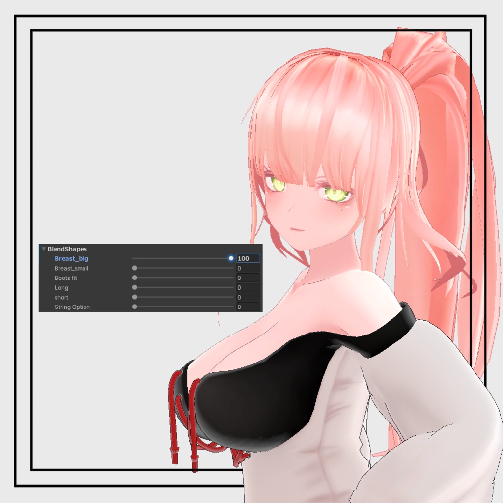 【セレスティア専用衣装】ひもワンピース