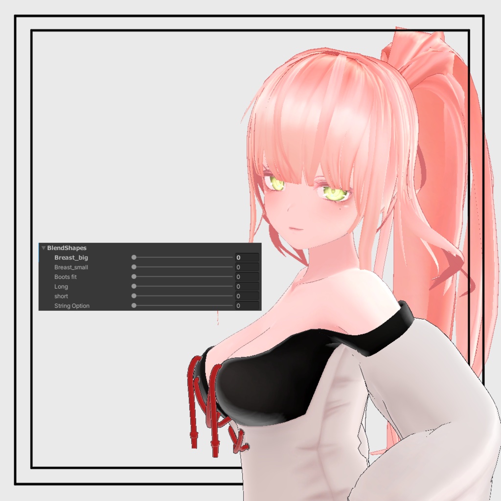 【セレスティア専用衣装】ひもワンピース