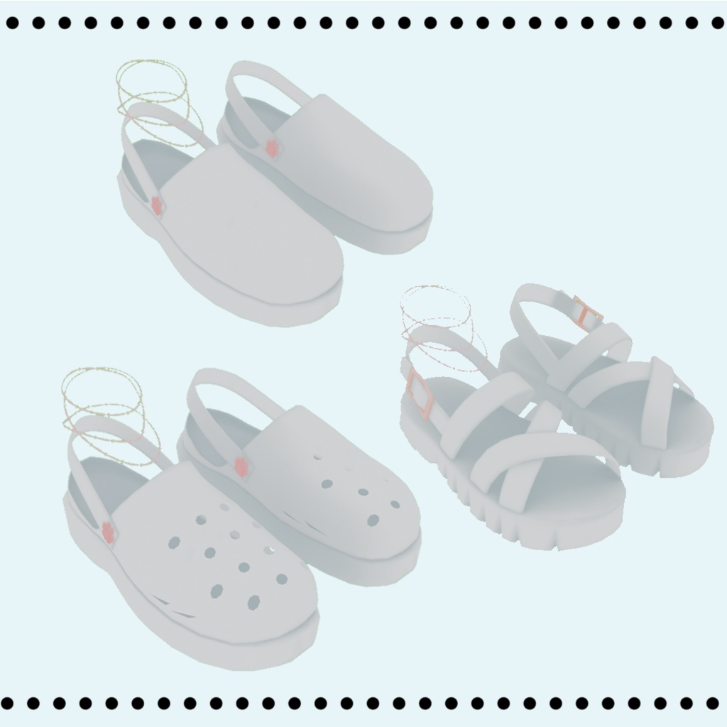 【5アバター対応】 Summer wear