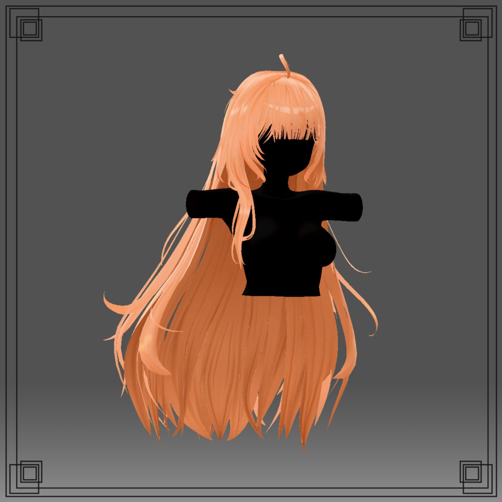 【6アバター対応】Ivy hair