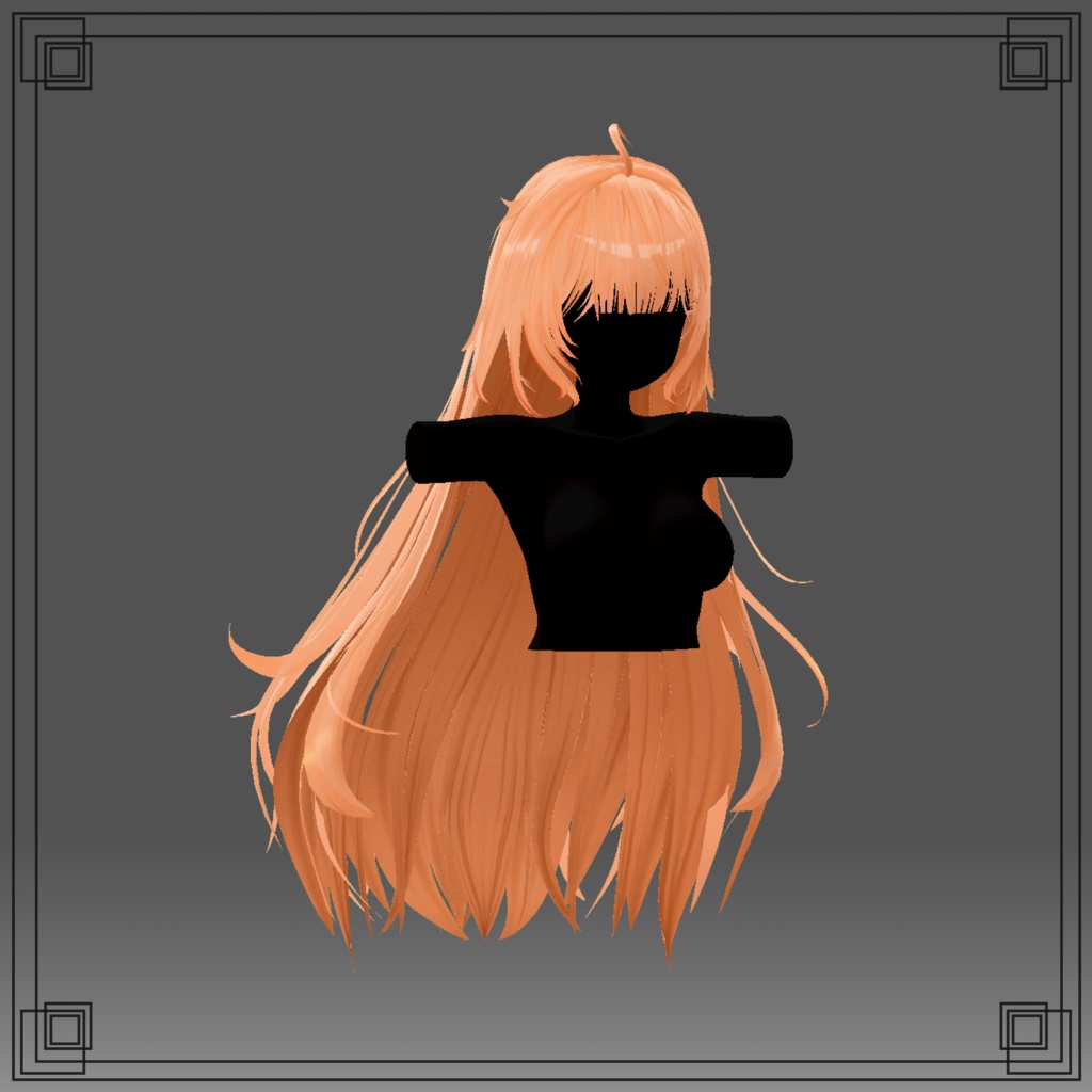 【6アバター対応】Ivy hair