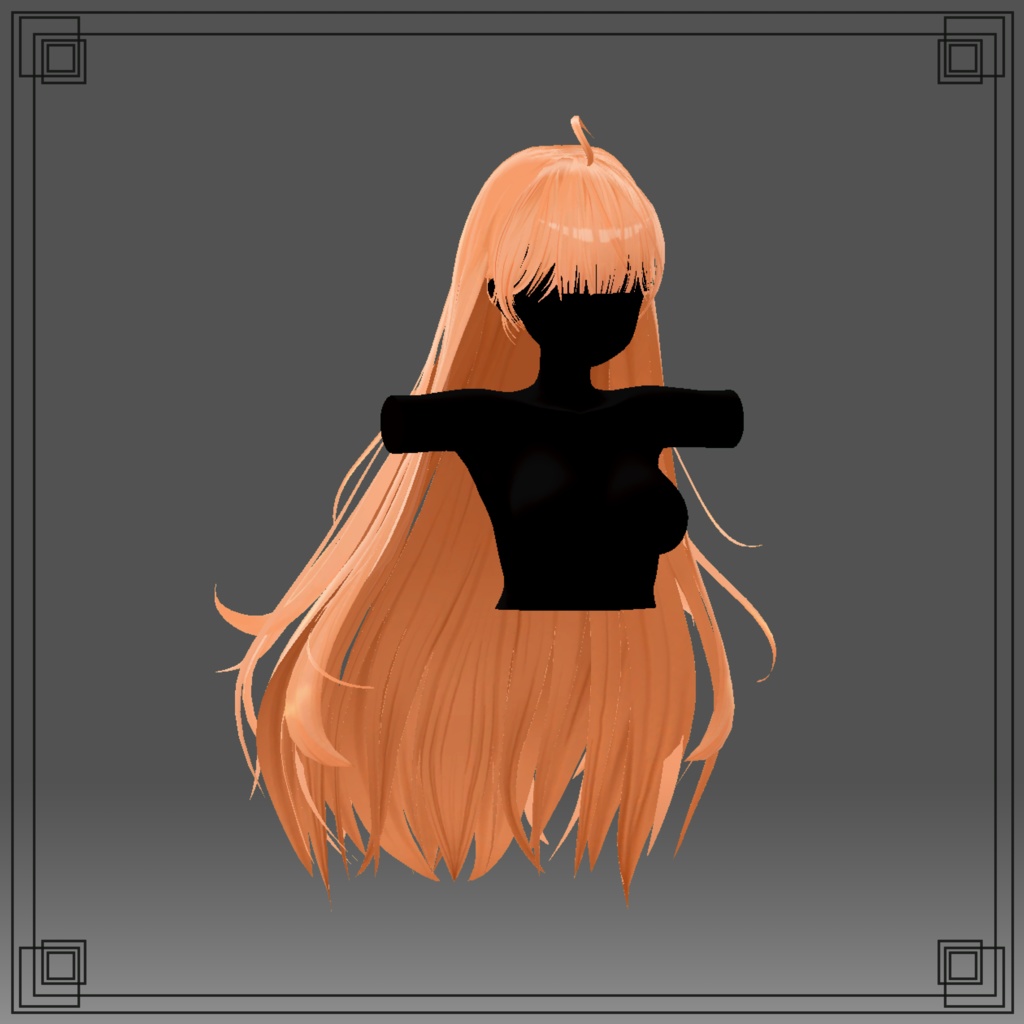 【6アバター対応】Ivy hair