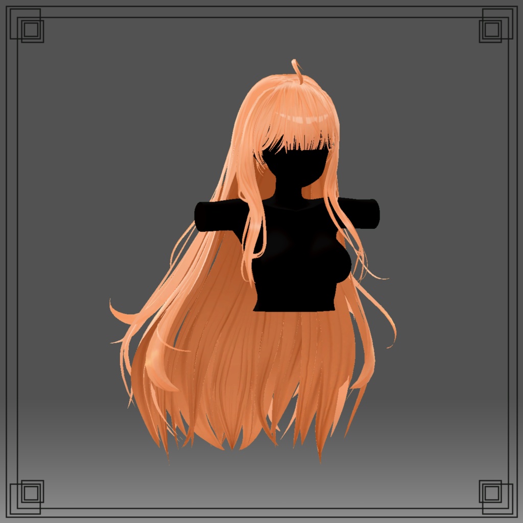 【6アバター対応】Ivy hair