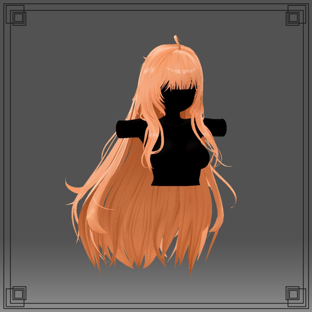 【6アバター対応】Ivy hair