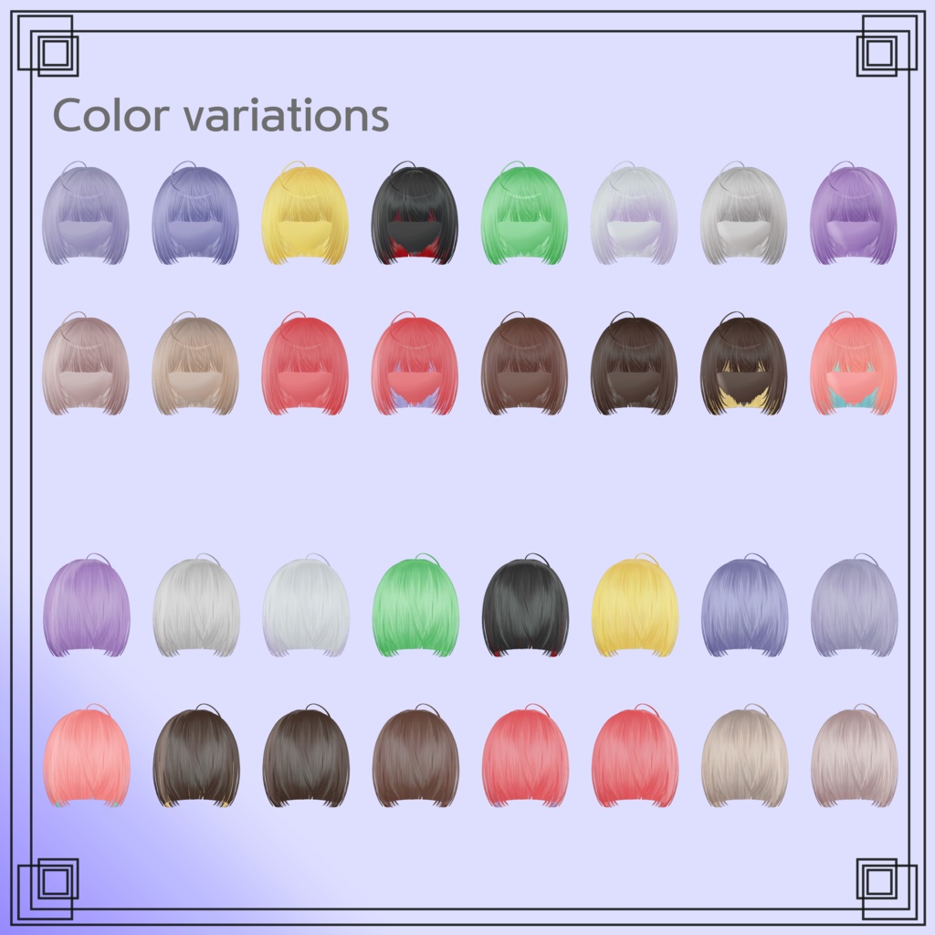 【5アバター対応】Casino costume set