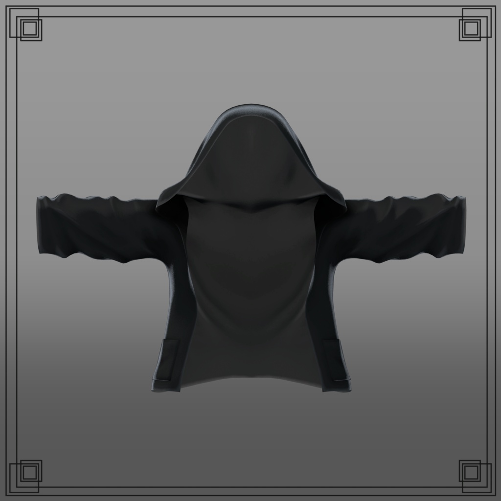 【Free 無料】Hoodie outer