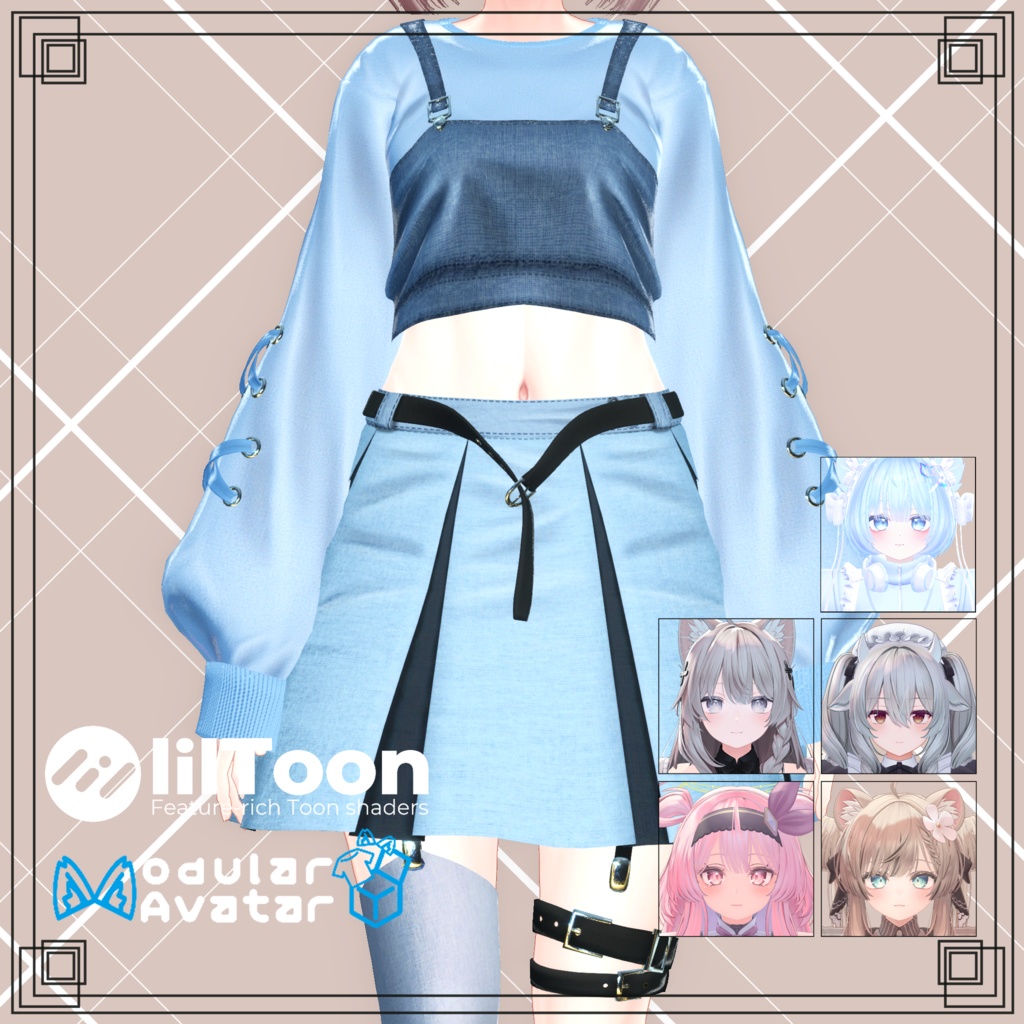 【5アバター対応】 Atumn cloth