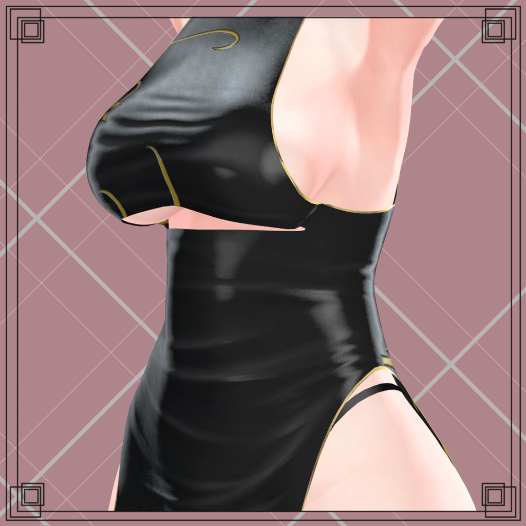 【8アバター対応】China Dress