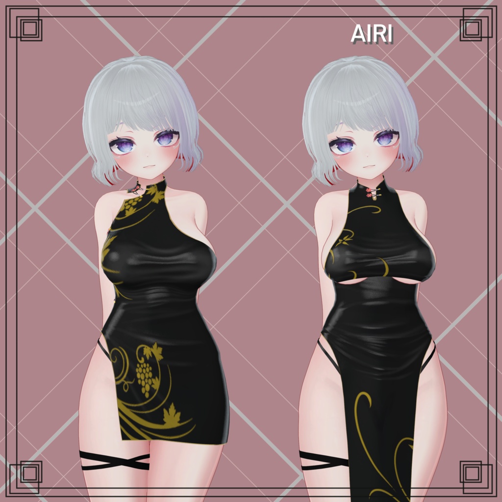 【8アバター対応】China Dress