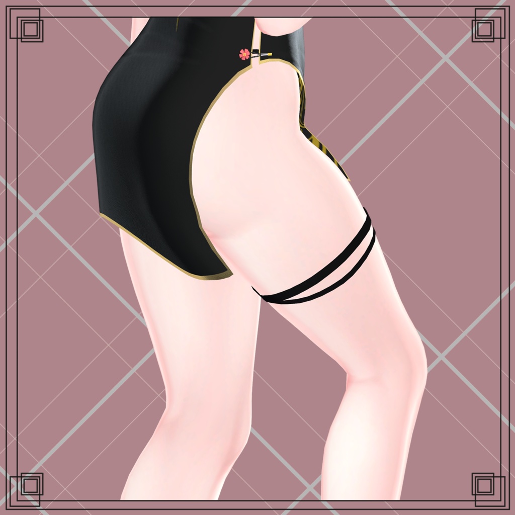 【8アバター対応】China Dress