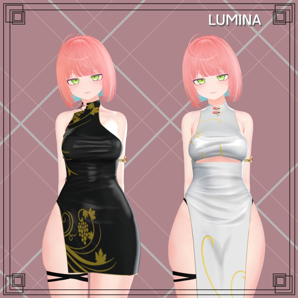 【8アバター対応】China Dress