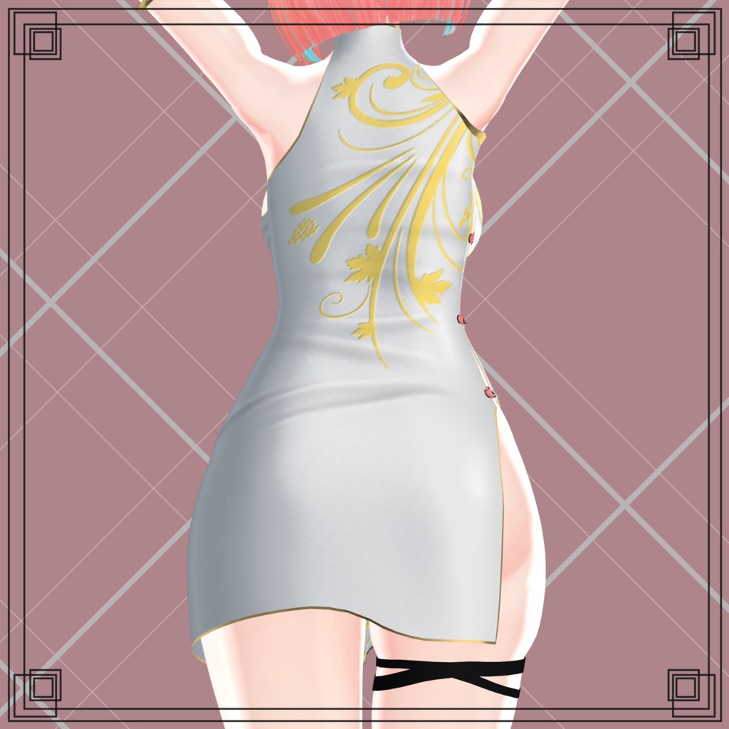 【8アバター対応】China Dress