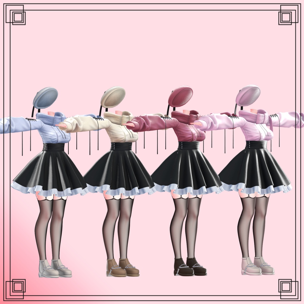 【9アバター対応】Neige