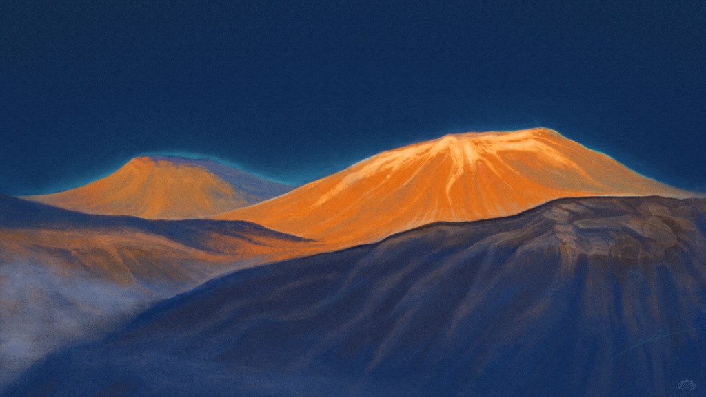 The orange mountain | T-shirt