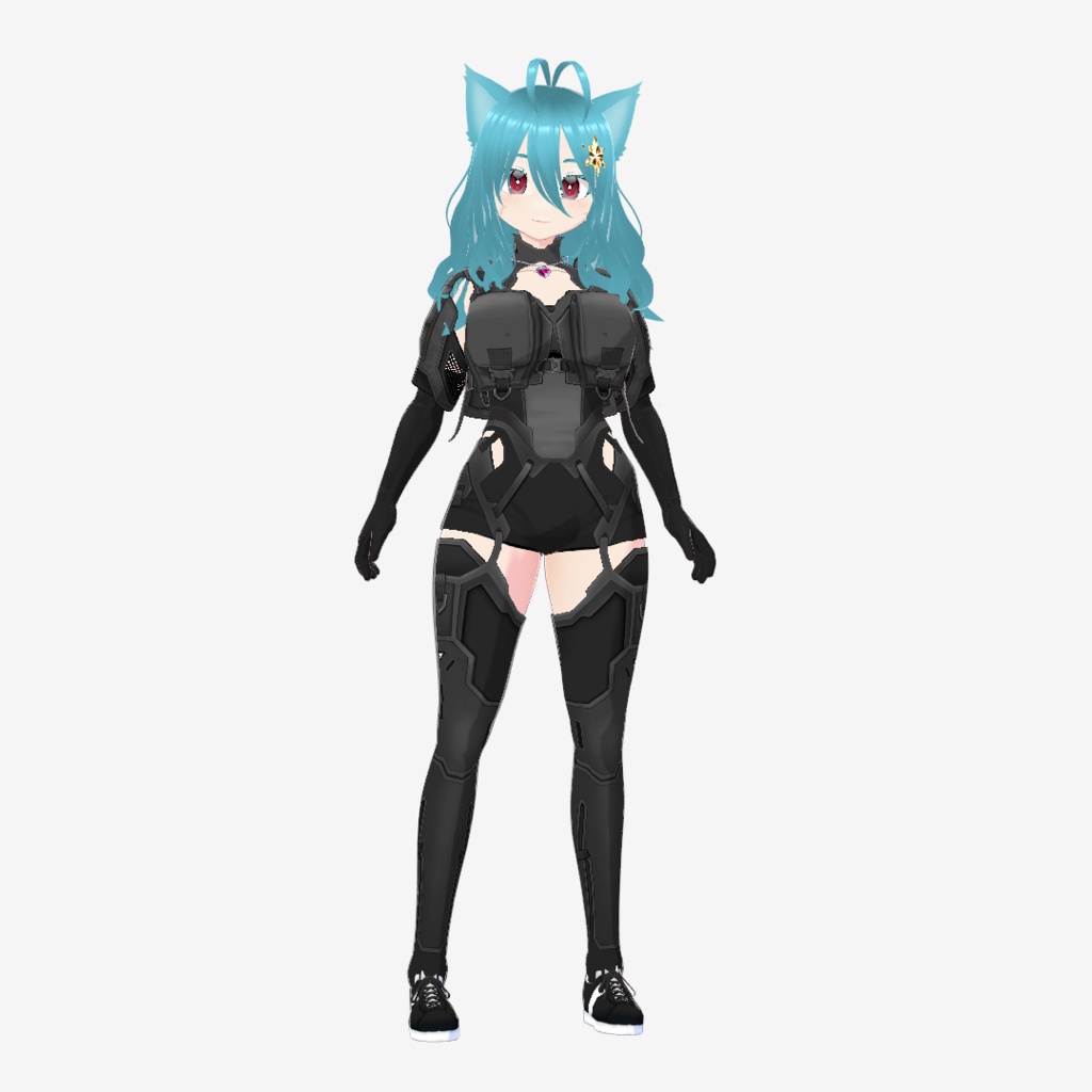 [Modelo 3D] Yaiko - VRM VTuber Avatar (~$2.30 USD) / [3D Model] Yaiko - VRM VTuber Avatar