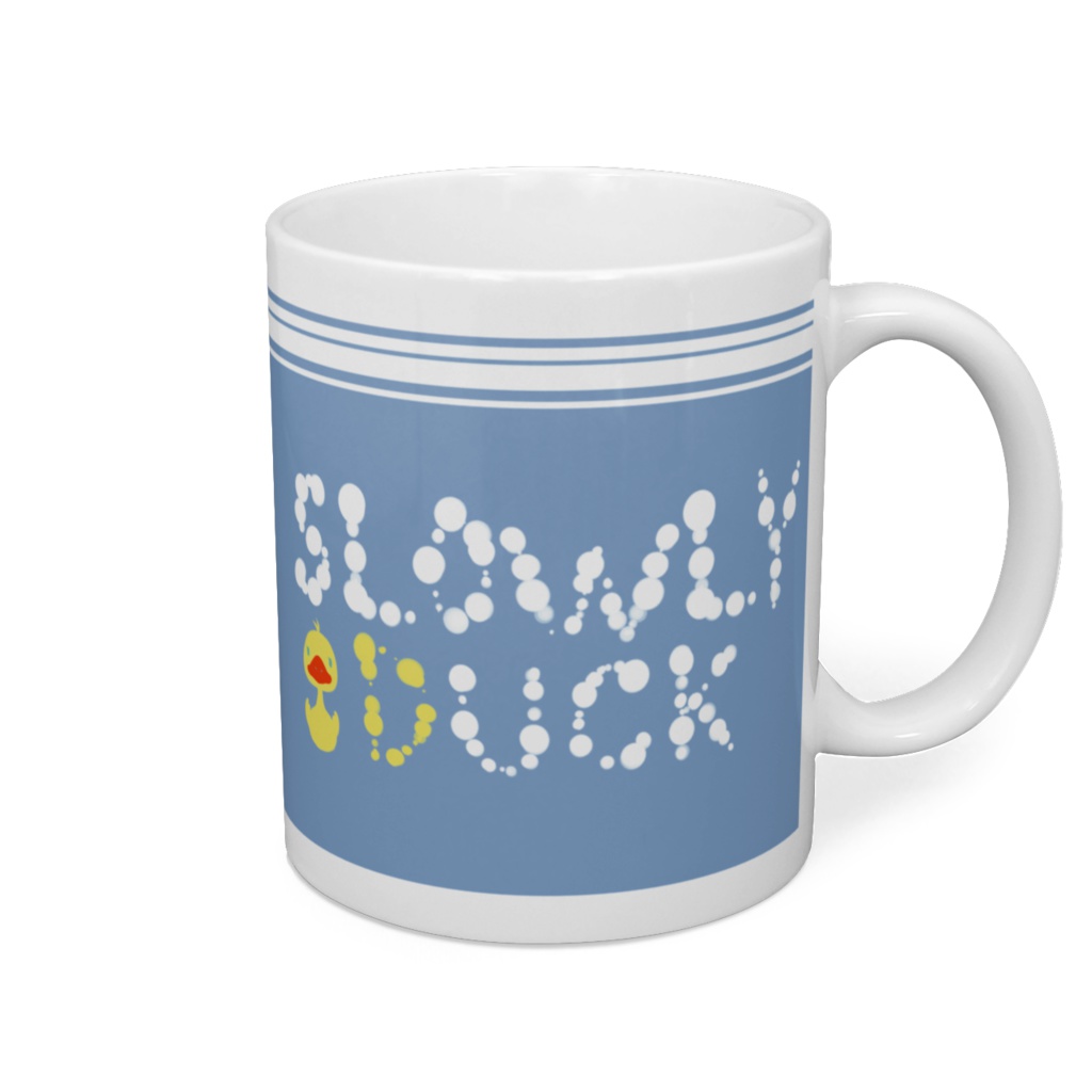 SLOWLY DUCKマグ