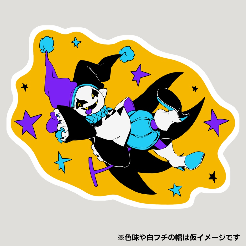 ジェビルステッカー スター