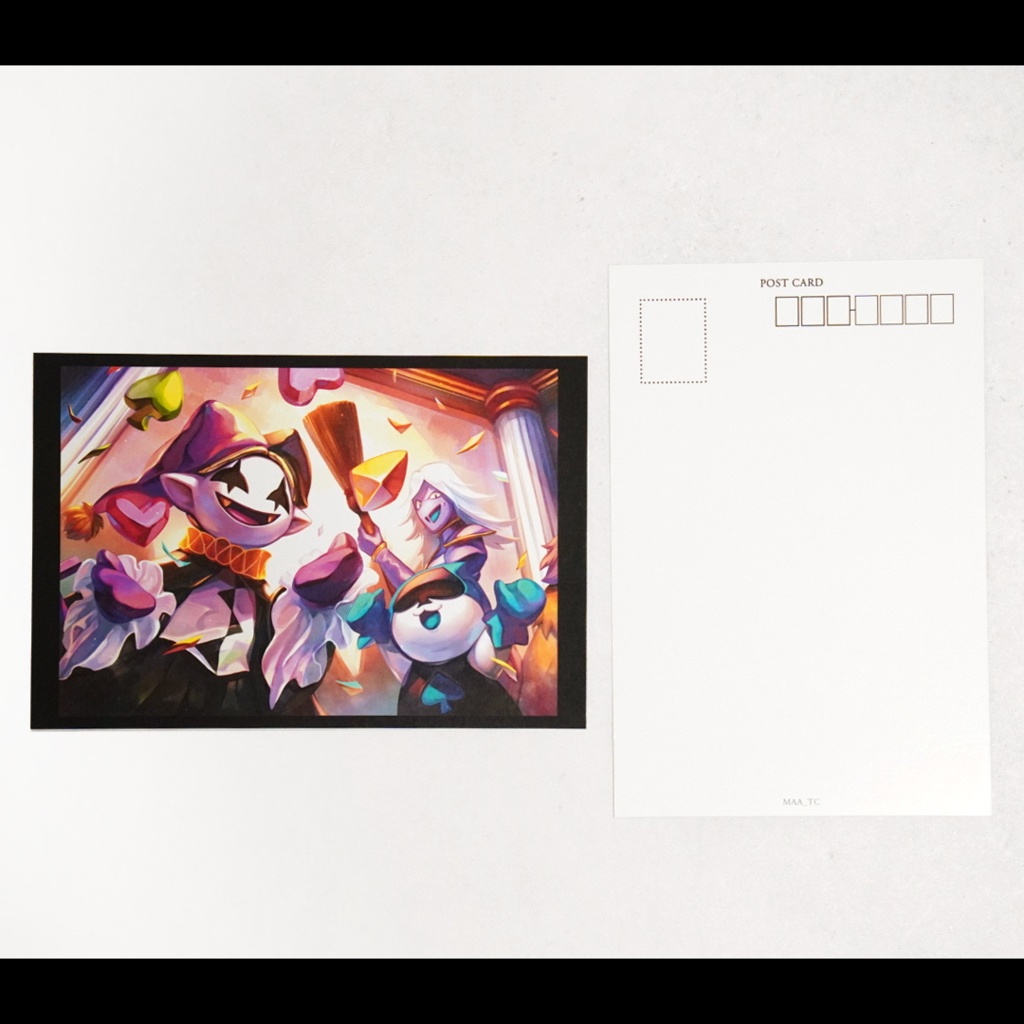 ジェビルポストカード カルタス城内 1枚