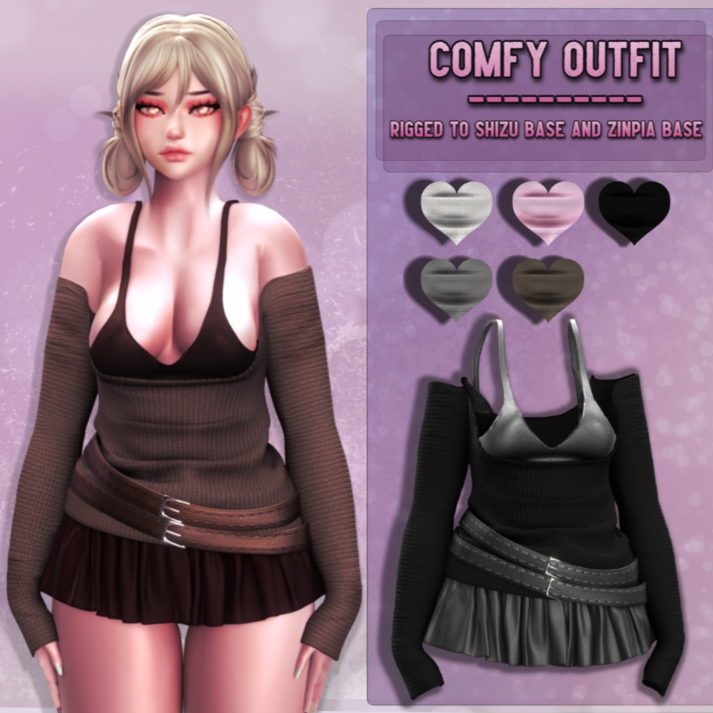 Comfy Outfit | 3D Asset | Personal/Commercial License