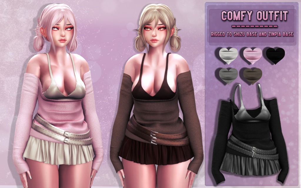 Comfy Outfit | 3D Asset | Personal/Commercial License