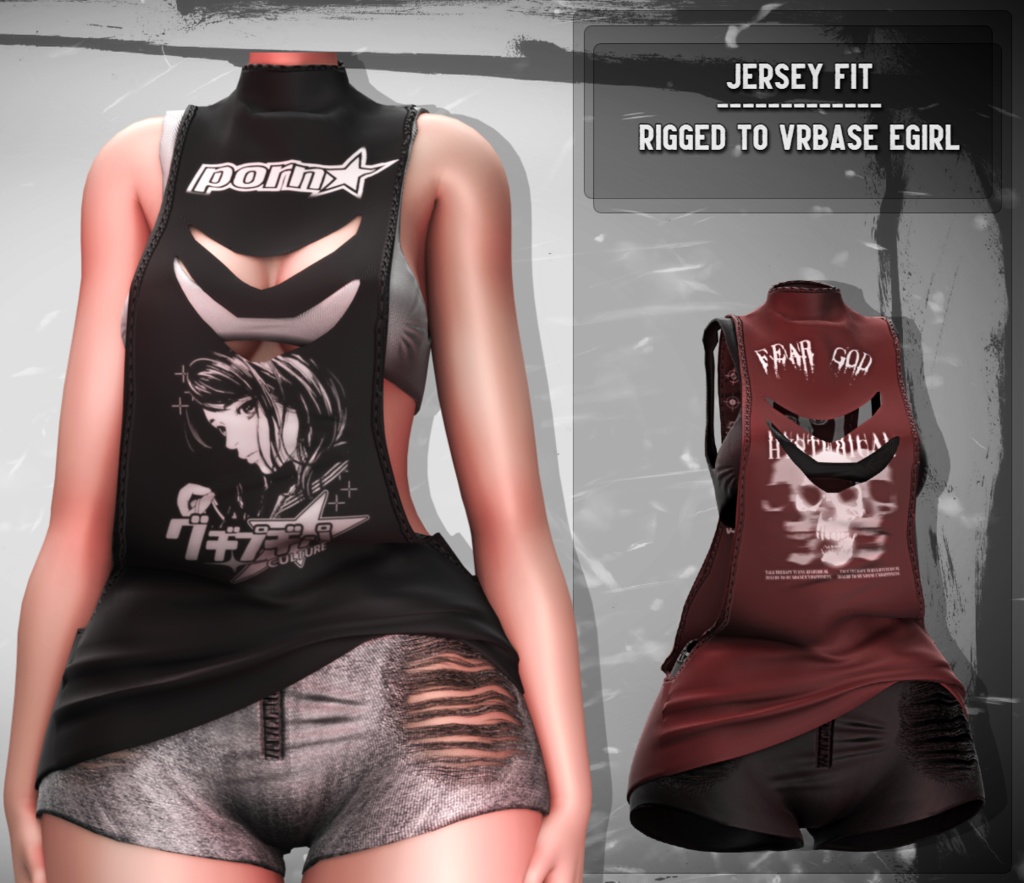 Jersey Fit | 3D Asset | Personal/Commercial License