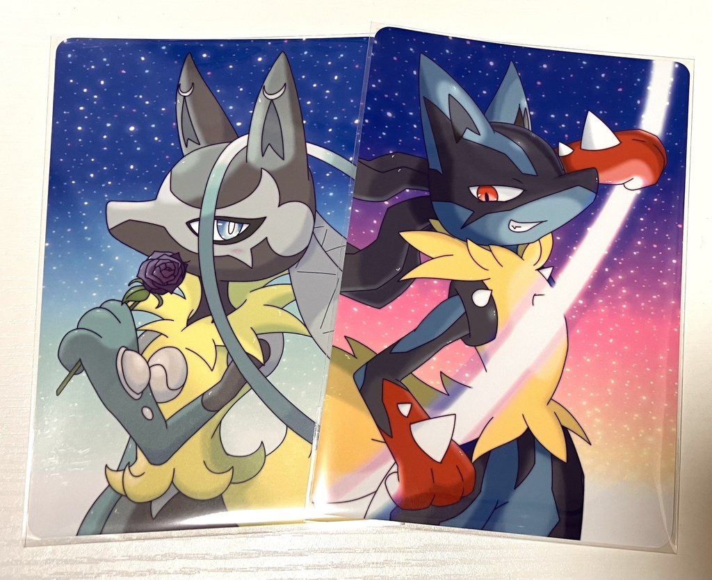 ルカリオ ポストカード2枚セット ※別途送料あり