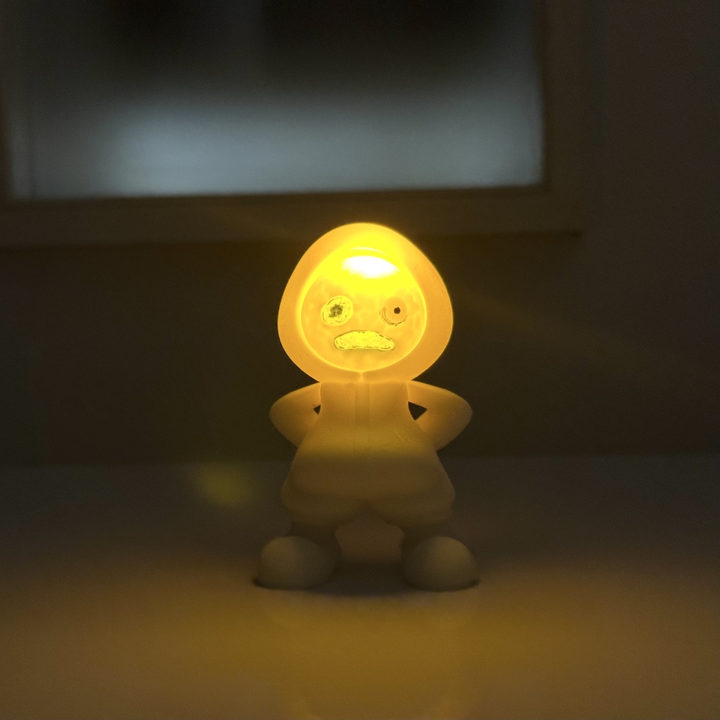 コラボ作品〜ニセPeCaps nouman 〜シャリゾンフェイス&ライト付