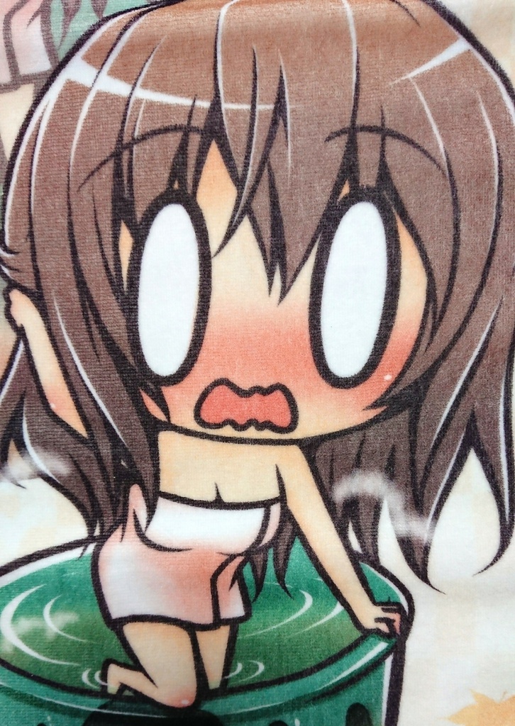 【販売終了】電脳女将・千鶴 フェイスタオル①