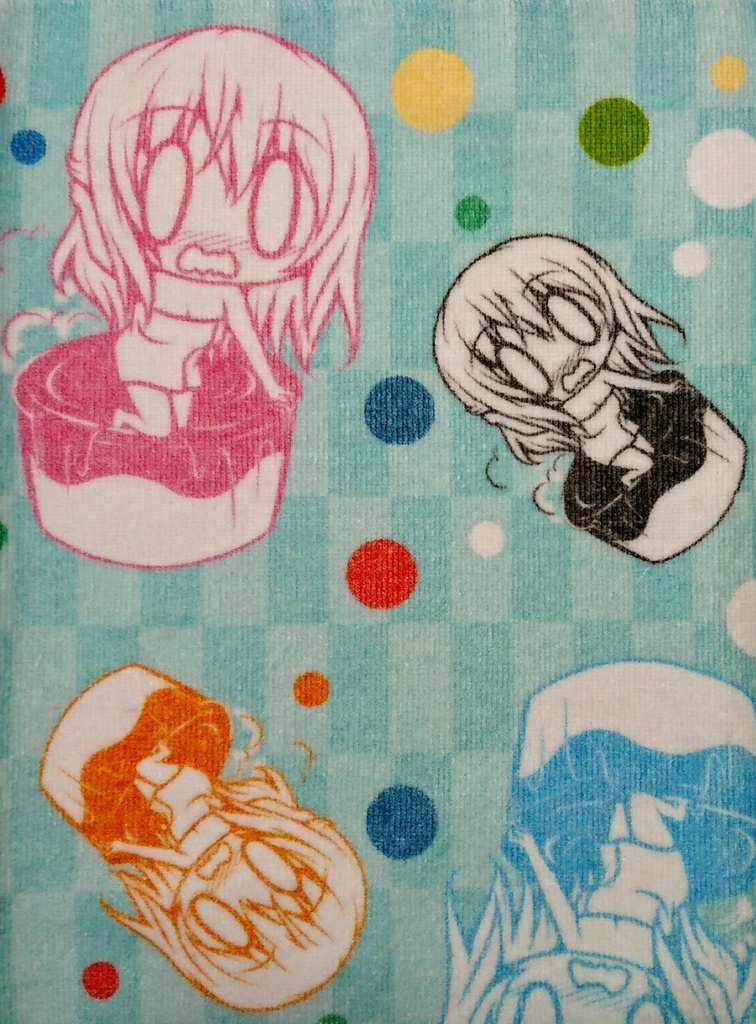 【販売終了】電脳女将・千鶴 フェイスタオル② 