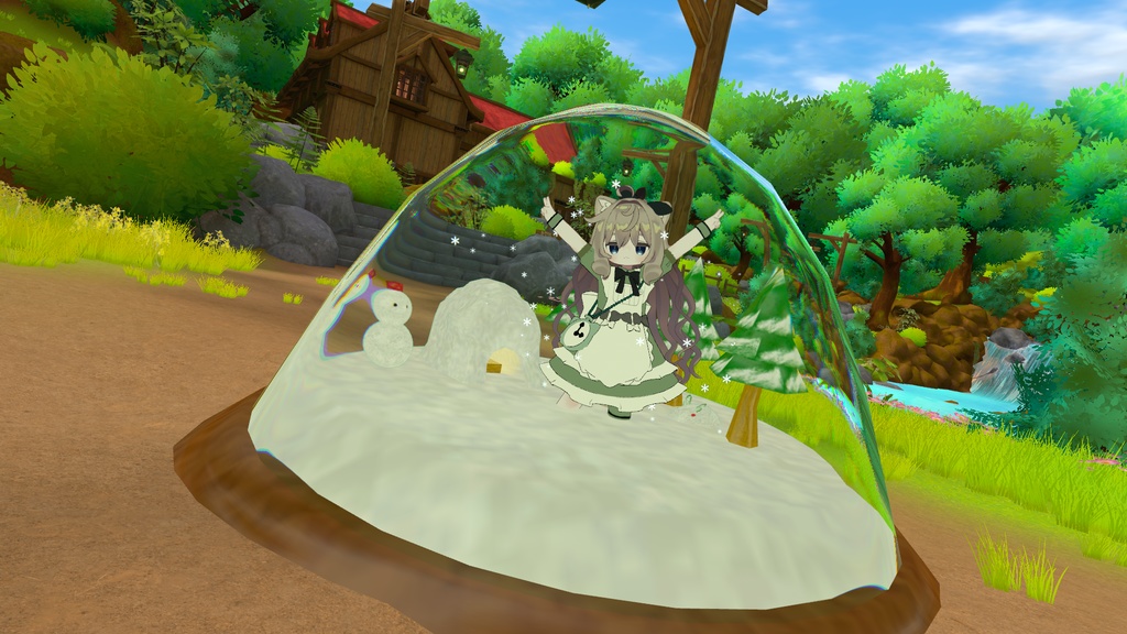 中に入れる!すのーどーむへいろー