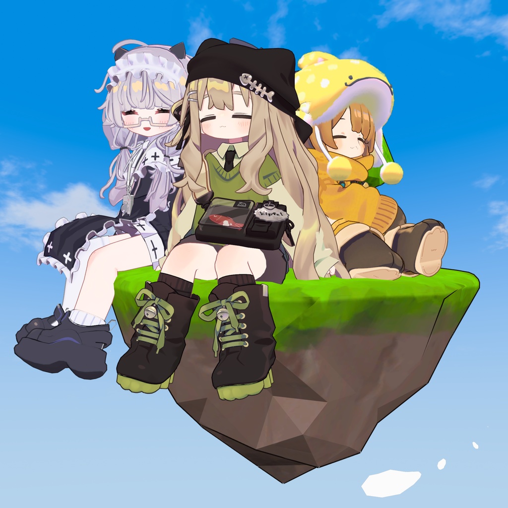 【セール中】【でっかくなって座れる!】ふわすわ島ヘイロー