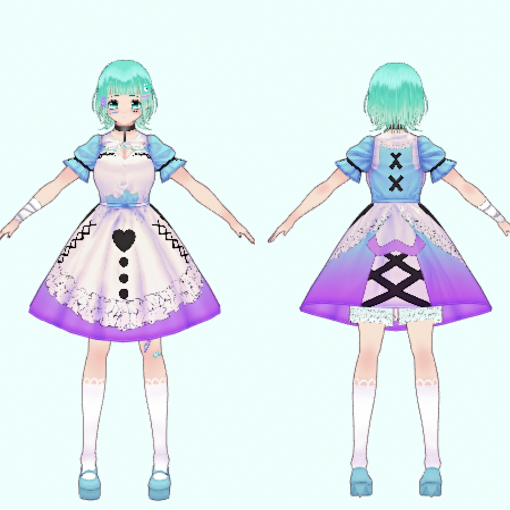 【VRMモデル】64%ガール