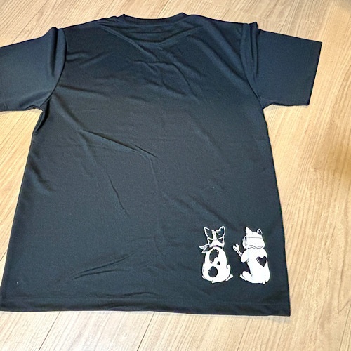 SALE‼️ブルちゃんドライ半袖Tシャツ最新ステッカー2枚付き✨