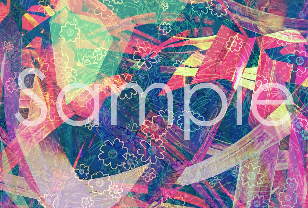 ポストカード「vivid flowers」