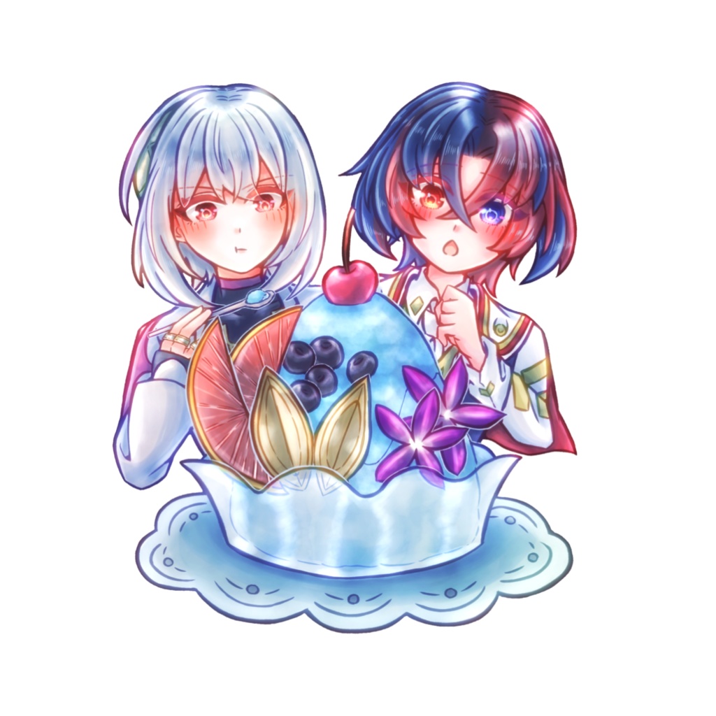 【アクスタ】ラファリュ♂(かき氷)
