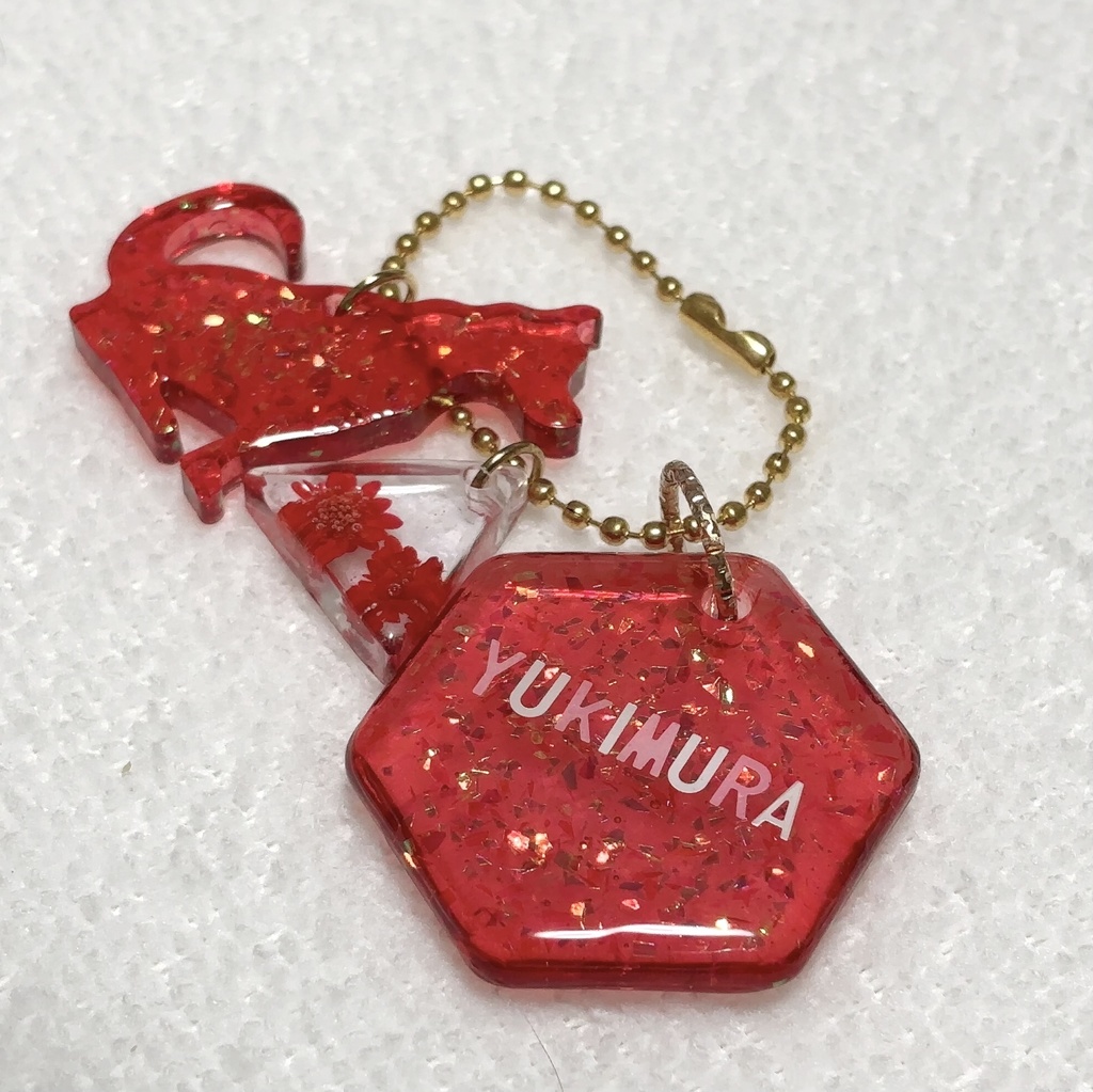 イケメン戦国 二次創作 幸村と村正のバッグチャーム